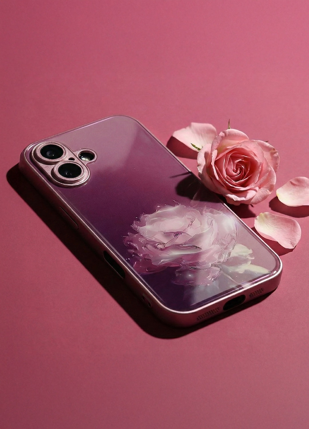 PINK WITH FLOWER