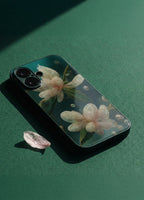 GREEN WITH FLOWER